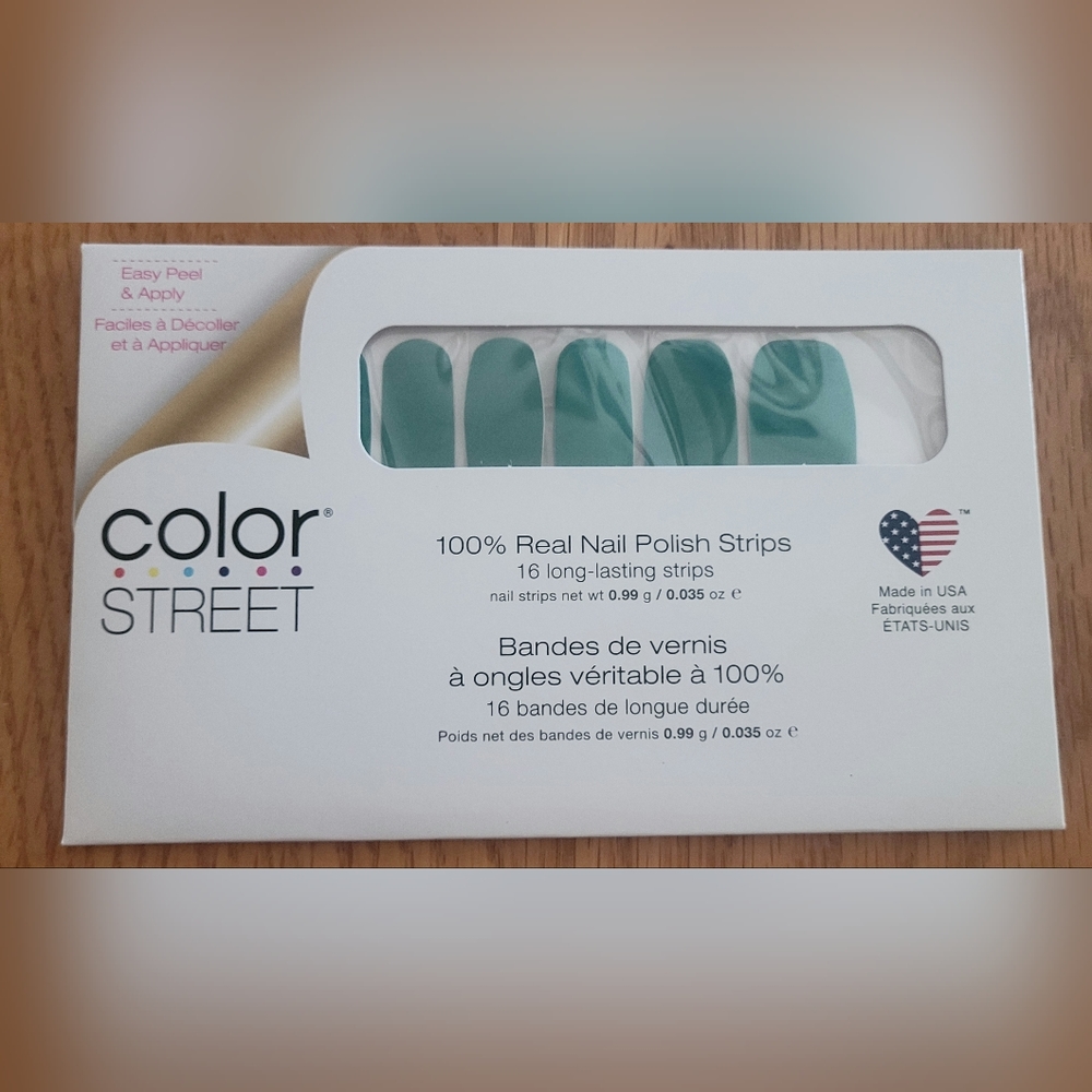 NEW Color Street HOLY TEAL-EDO